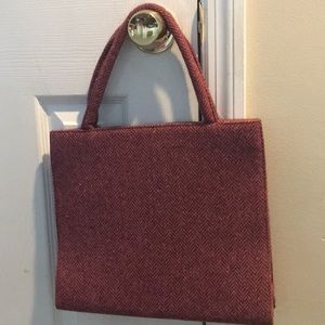 Tocca Handheld Bag!!! In Pink in wool